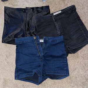 American apparel short bundle